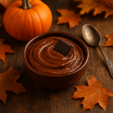 Crème chocolat et potimarron