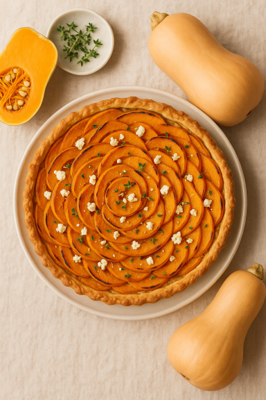 Tarte de potimarron